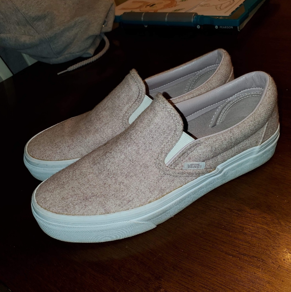 Pink Slip On Vans